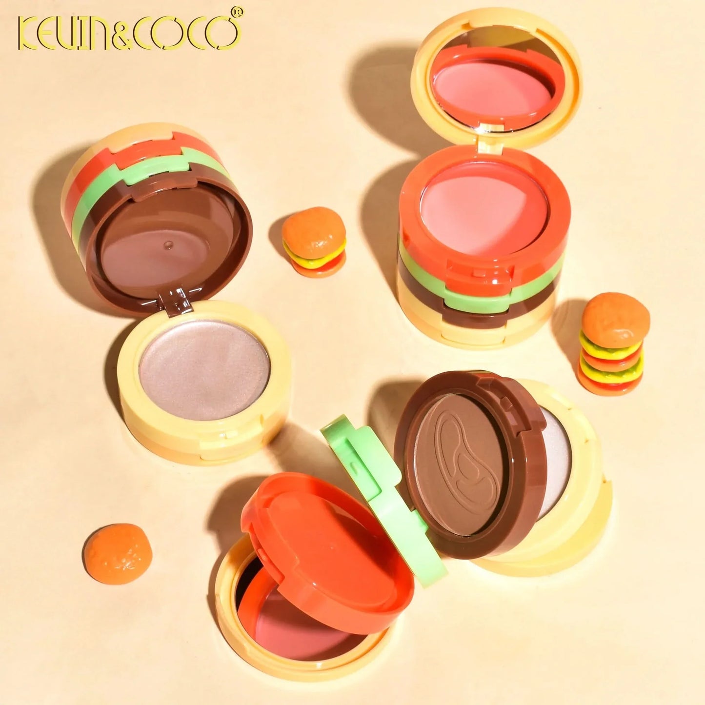 Kevin&coco burger makeup