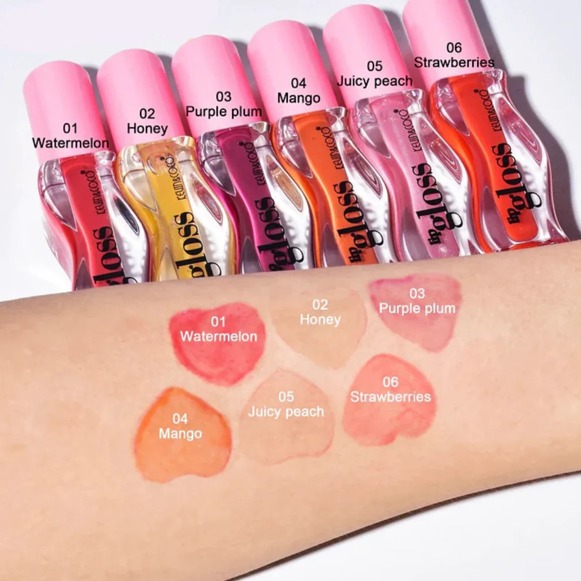 Kelvin & Coco Lip Gloss – Pack of 6
