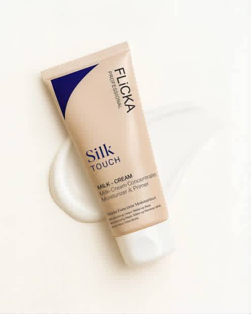 Fv foundation with Flicka silk touch primer