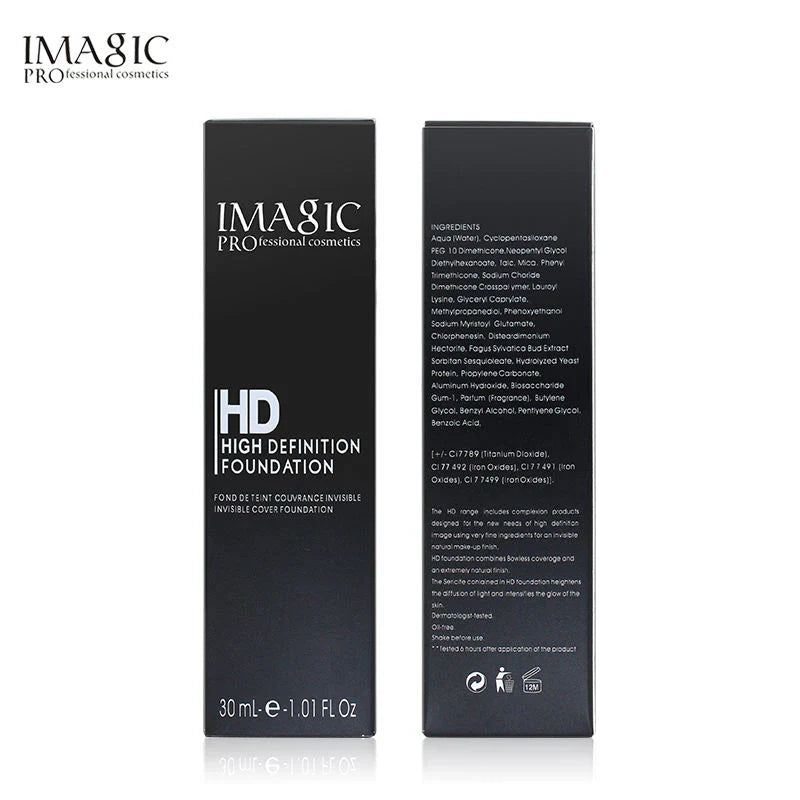 IMAGIC HD High Definition Foundation β Flawless Skin, Every Time!