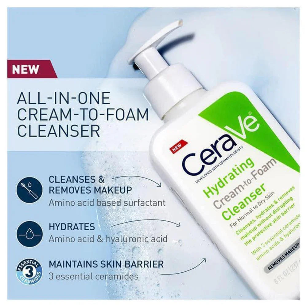 CeraVe Hydrating Facial Cleanser