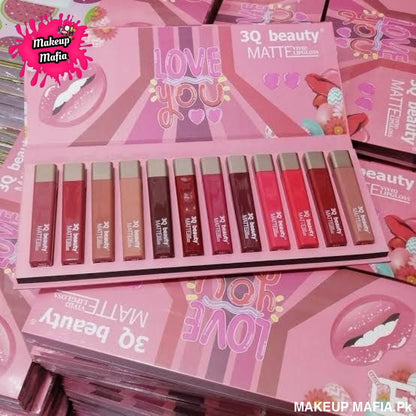 3Q Beauty Pack Of 12 Lipglosses