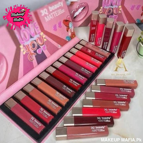 3Q Beauty Pack Of 12 Lipglosses