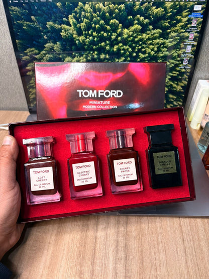 Tom Ford 🍒🔥 Cherry Collection – 4 in 1 Luxury Perfume Set