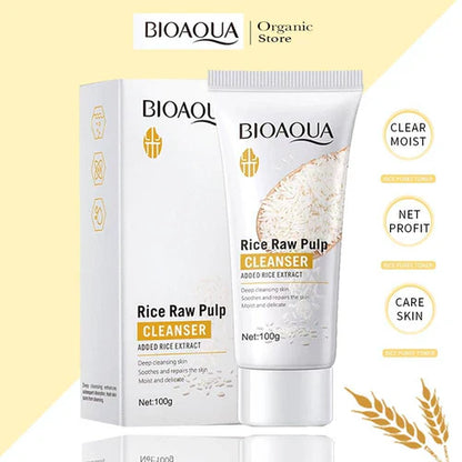 Bioaqua Rice Raw Pulp Cleanser