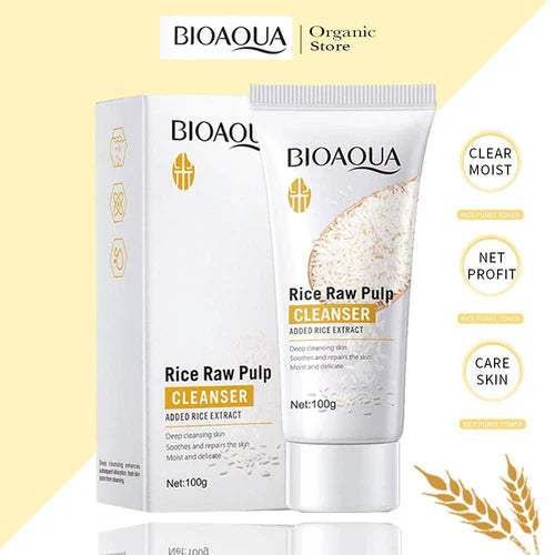 Bioaqua Rice Raw Pulp Cleanser
