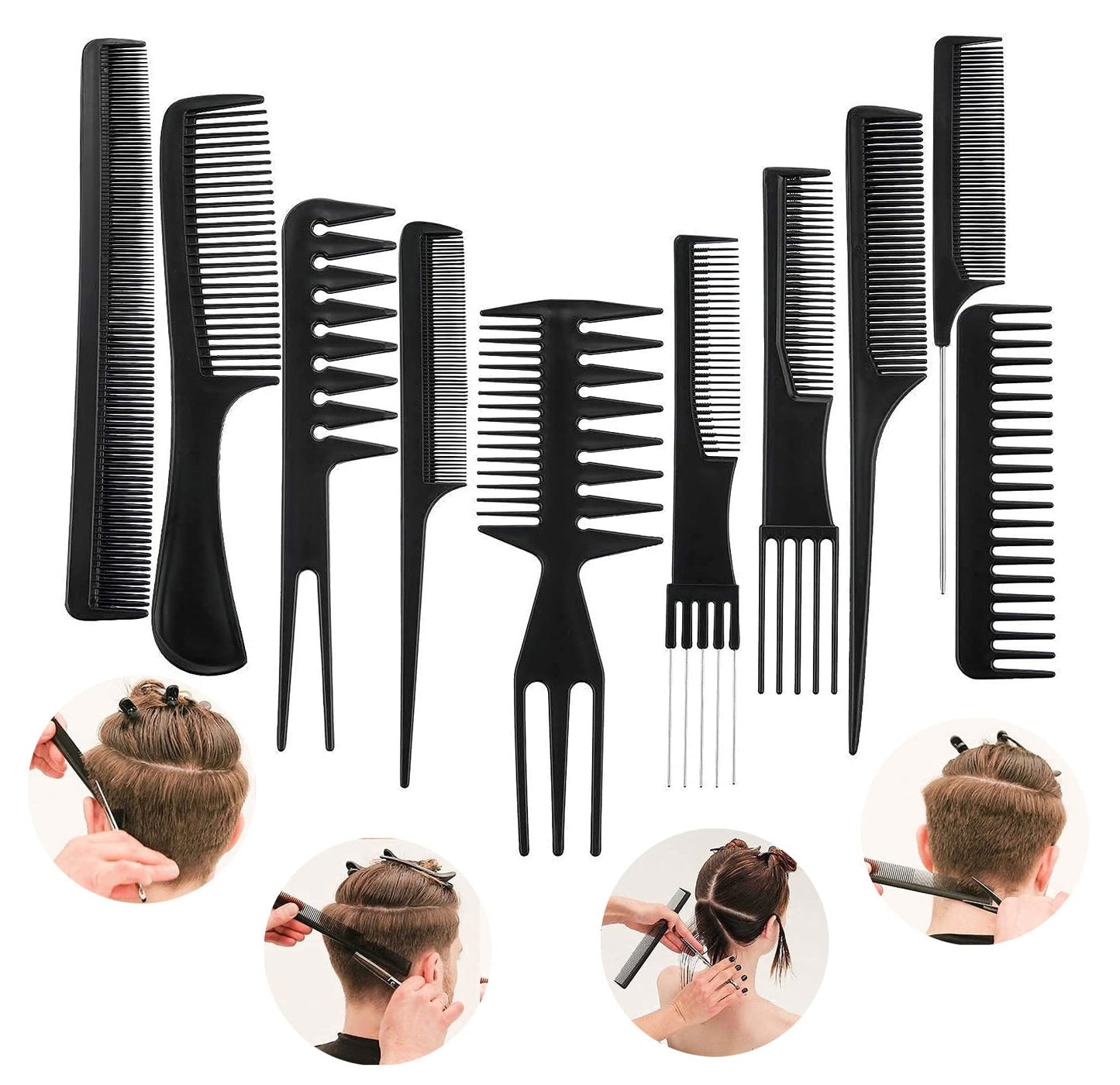 10 Pcs Comb Set