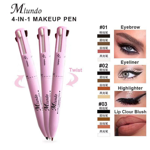 Multifunctional 4 In 1 Cosmetics Pen
