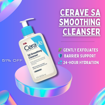 CeraVe SA Smoothing Cleanser