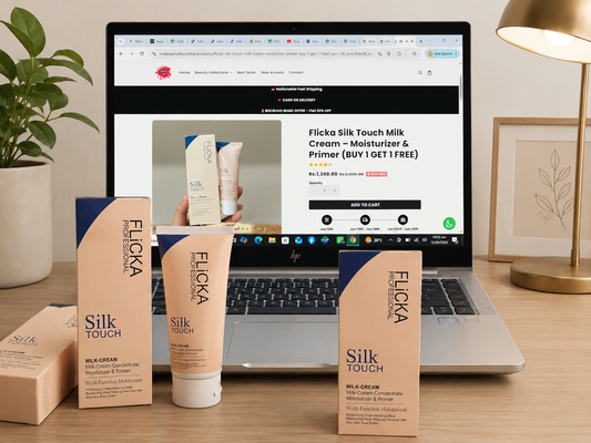 Flicka Silk Touch Milk Cream – Moisturizer & Primer (BUY 1 GET 1 FREE)