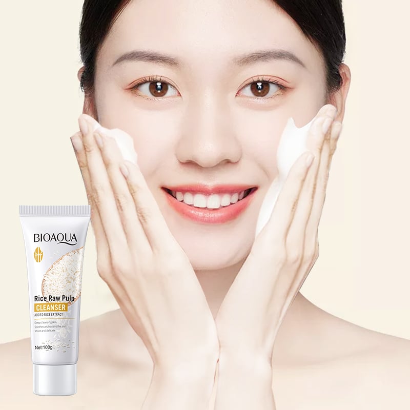 Bioaqua Rice Raw Pulp Cleanser