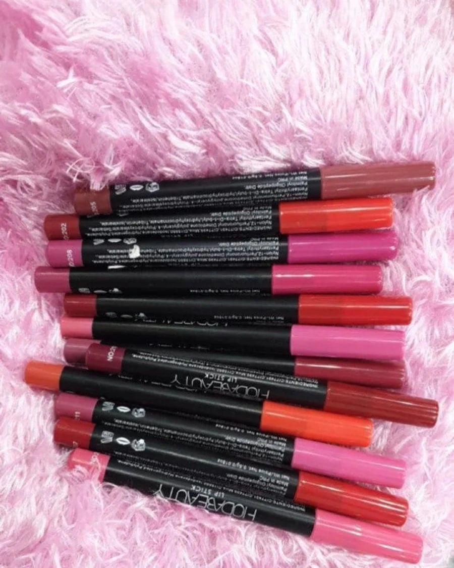 Huda Beauty Lip Pencils – Smooth & Defined Lips