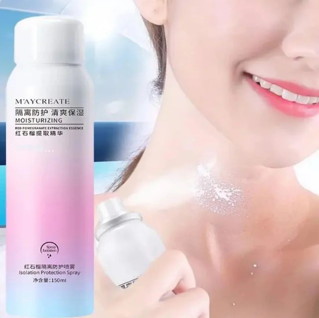 v7 whitening spray in