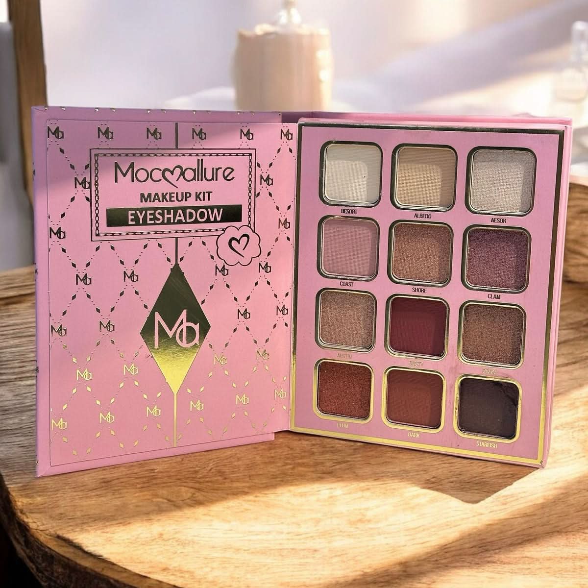 Mocallure 4 Fold Book Palette