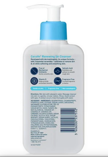 CeraVe Renewing SA Cleanser - Normal Skin