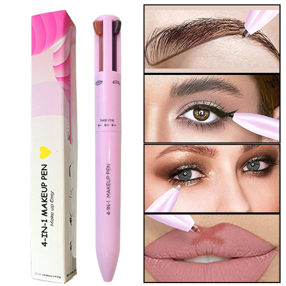 Multifunctional 4 In 1 Cosmetics Pen