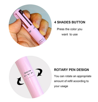 Multifunctional 4 In 1 Cosmetics Pen