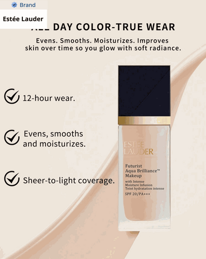 Estee Lauder | Futurist Aqua Brilliance Makeup  Foundation 30ml