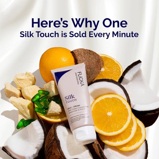 Flicka Silk Touch Milk Cream Moisturizer & Primer