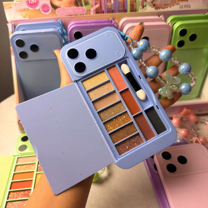 IPhone 17 Pro Max Style Eyeshadow Palette With Hand Band