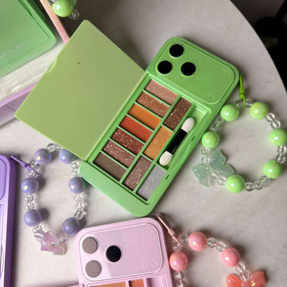 IPhone 17 Pro Max Style Eyeshadow Palette With Hand Band