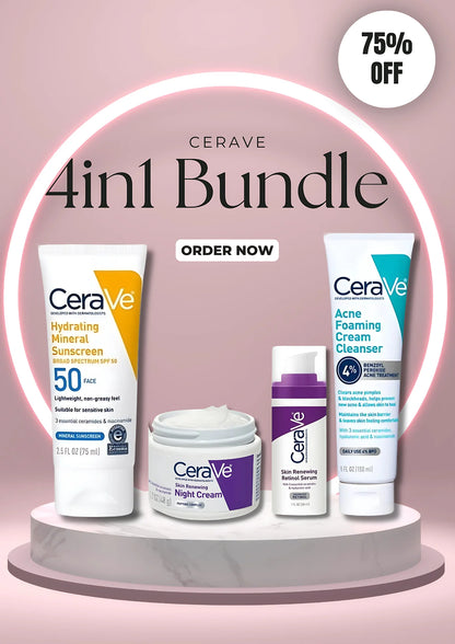 Cerave4 in 1  skin care bundle