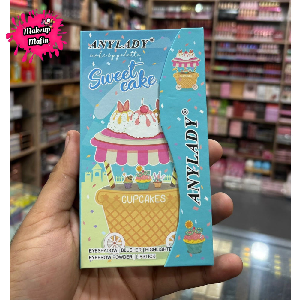 ANYLADY FOLDABLE PALETTE Sweet cake Blue