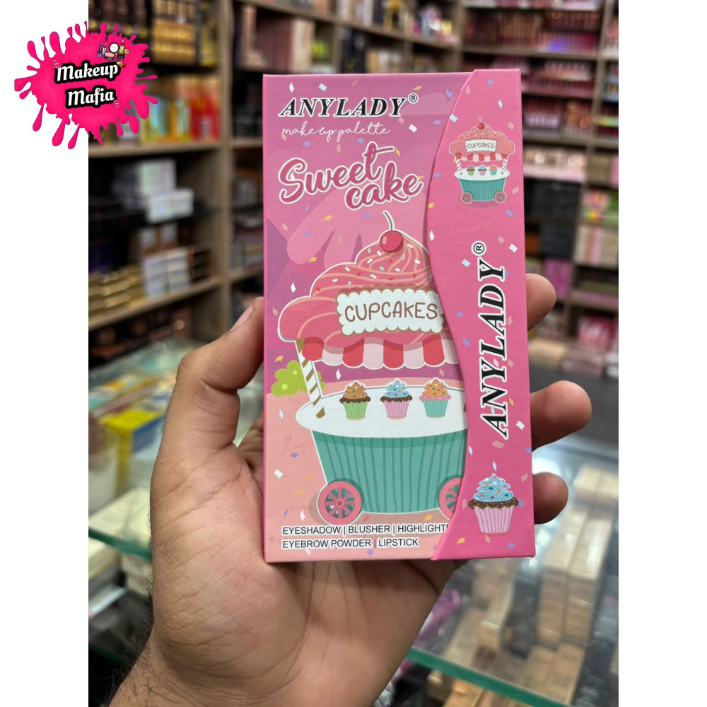 ANYLADY FOLDABLE PALETTE Sweet cake Pink