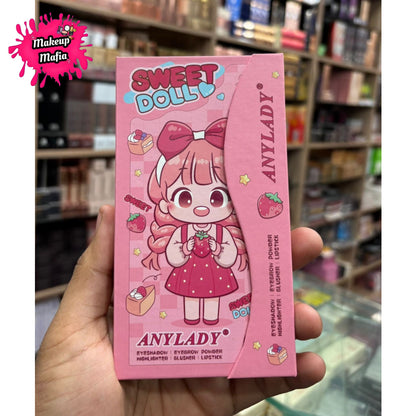 ANYLADY FOLDABLE PALETTE Sweet Doll Pink