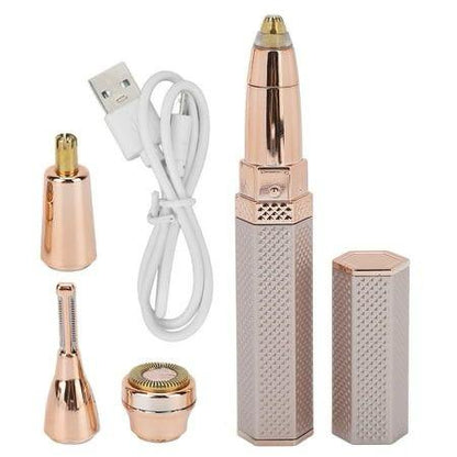 4 in 1 Chargeable Hair Remover & Eyebrow Trimmer