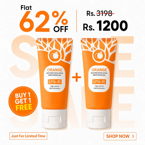 CODRA Orange Exfoliating Gel – Buy 1 Get 1 FREE | Deep Cleansing & Brightening