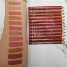 12 Pcs Flormar Matte Pencils