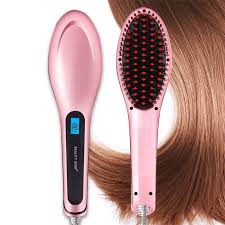 Hair Brush Straightener