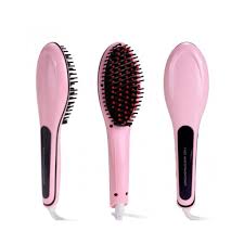 Hair Brush Straightener