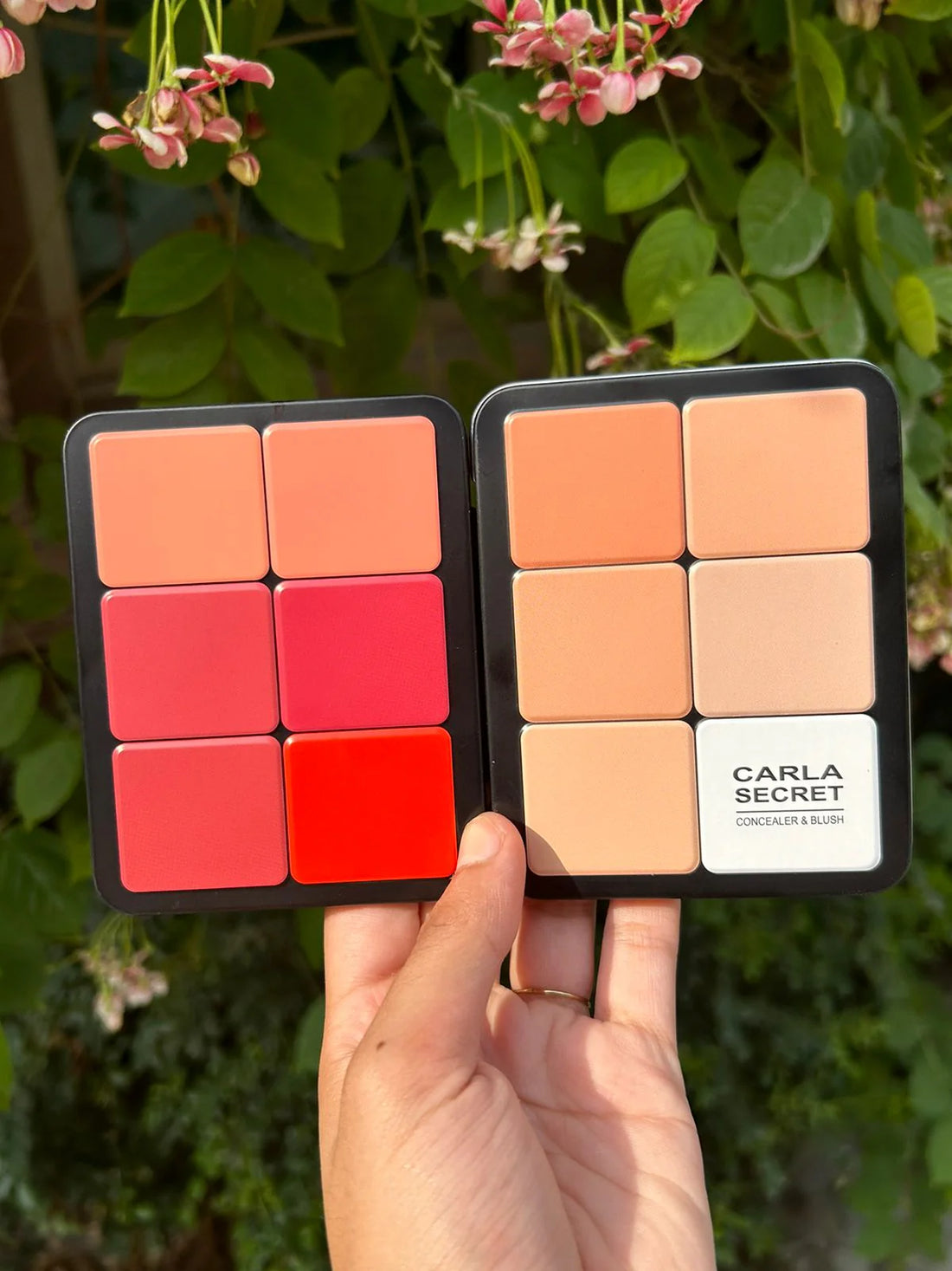 CARLA SECRET Blush & Contour Pallete – Natural Sculpt & Glow
