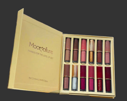 Moccallure 24 pcs lip gloss set Lip