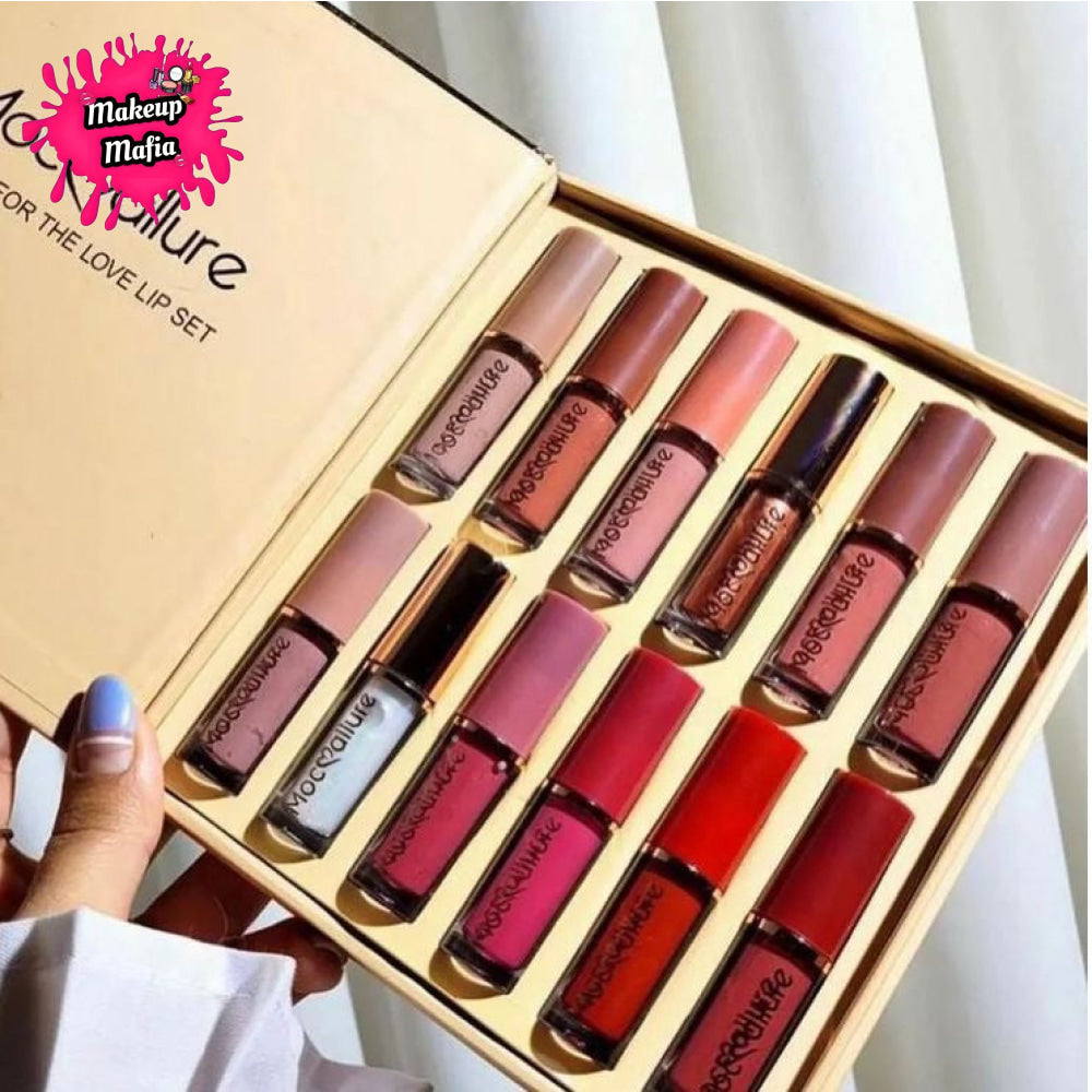 Moccallure 24 pcs lip gloss set Lip