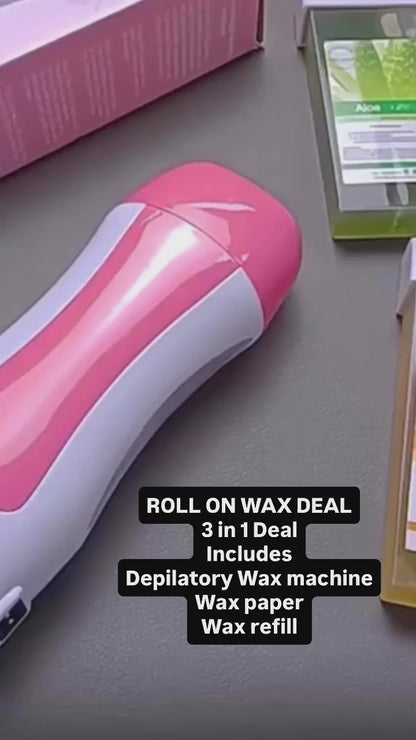 3 in 1 wax epilator