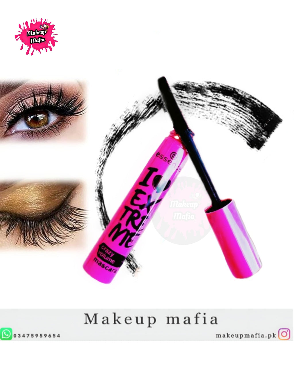Essence I Love Extreme Crazy Volume Mascara Eyes