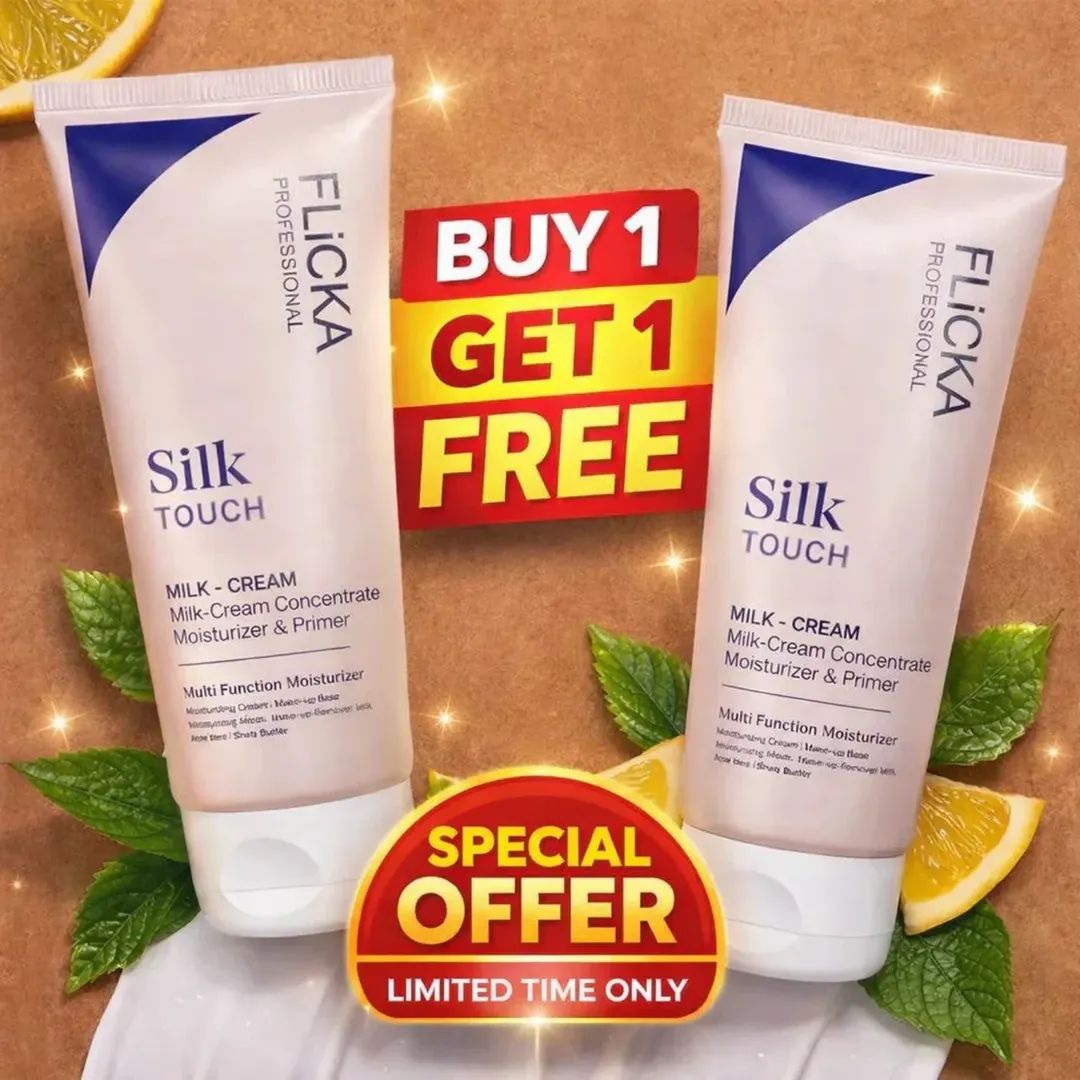 Flicka Silk Touch Milk Cream – Moisturizer & Primer | Buy 1 Get 1 Free