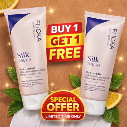 Flicka Silk Touch Milk Cream – Moisturizer & Primer | Buy 1 Get 1 Free