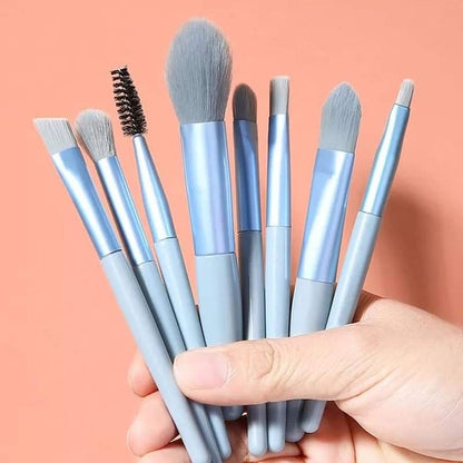10 pcs pouch brush set