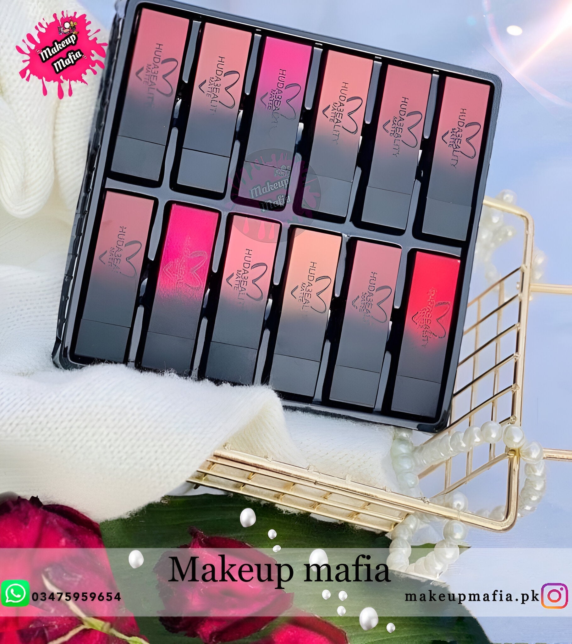 Huda Bullet Lipstick Set Lip