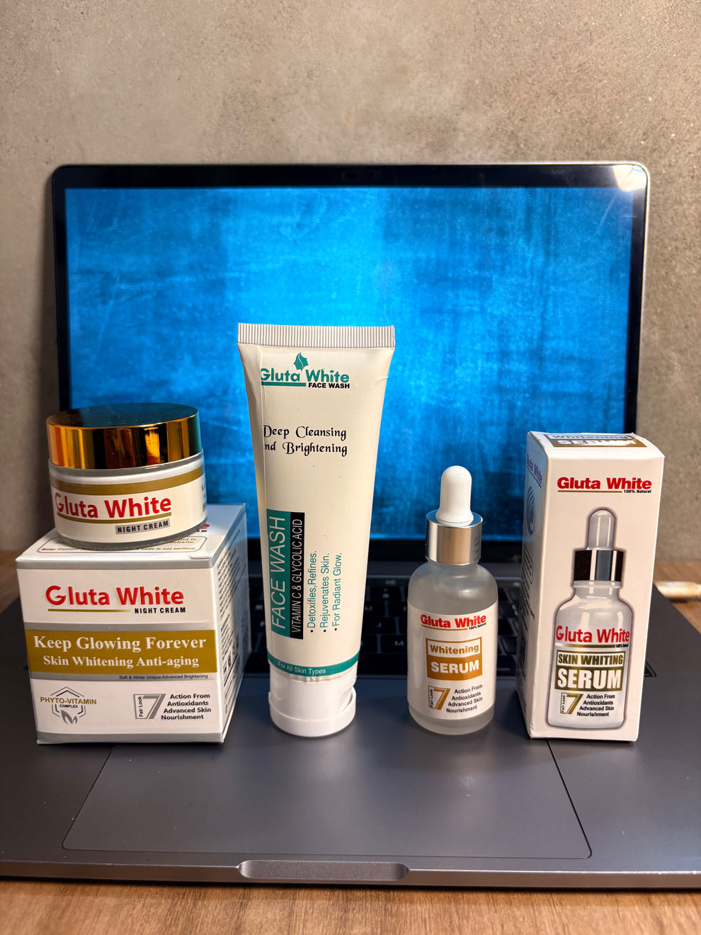 Gluta white  3 in 1 bundle