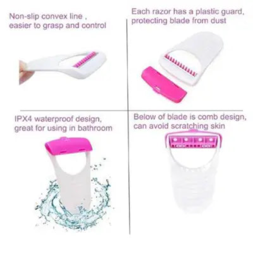 Set of 6 x Safit Razor