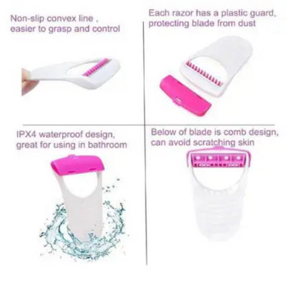 Set of 6 x Safit Razor